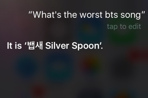 Siri Bias Is Got7