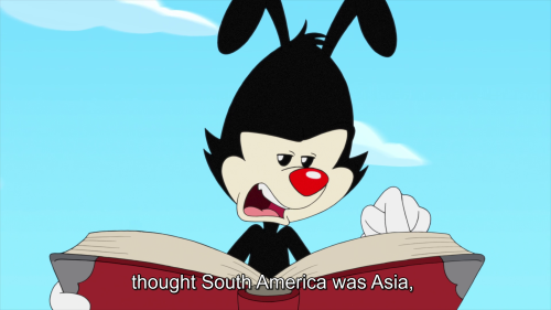 rbooknerdk:Animaniacs woke up after a 22 year nap and chose violence