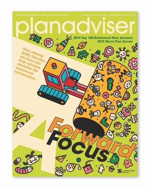 ✨Good morning! ☀️ I did a cover for Planadviser! Thank you @sbuzelli For giving me an amazing opport