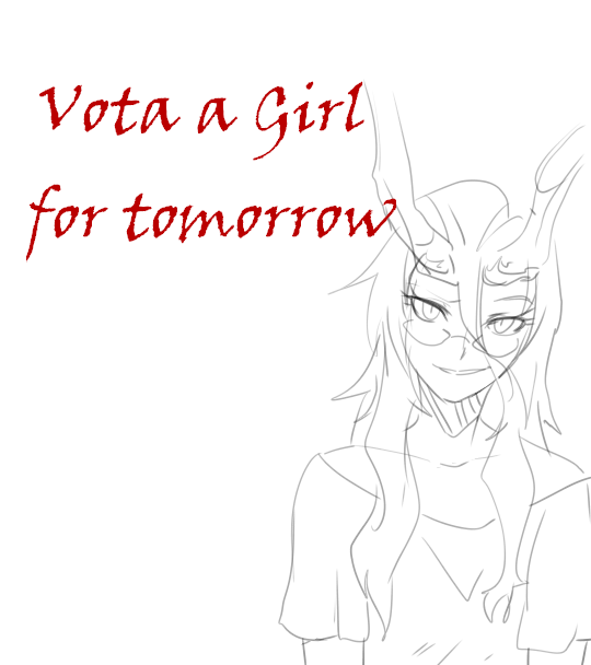 So I got a peculiar Ask for tomorrow,i was asked for my drawing phases for some tips.I don’t think i’m good enough to do decent tutorials so it’ll be something really fast and feck only to have fun~But why not let you guys pick the girl to show
