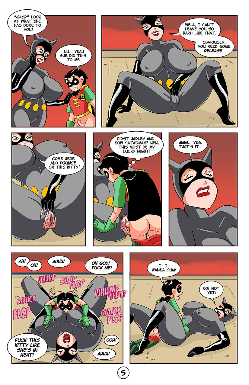 glassfishbowl:  The grand finale to Robin’s Big Score, with kitty puns galore!