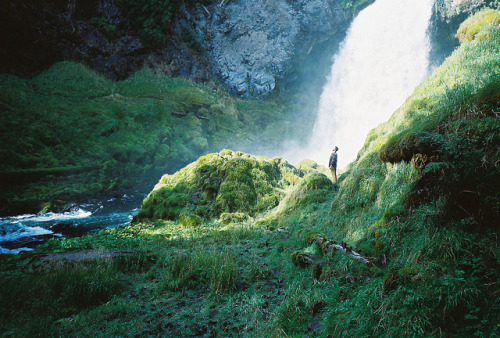 Chris and the waterfall by BriAnne.Wills on Flickr.