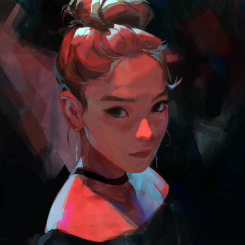 samuelyounart: Red Velvet- Bad BoyThe music video was so beautiful that I had to paint them.Irene, Y