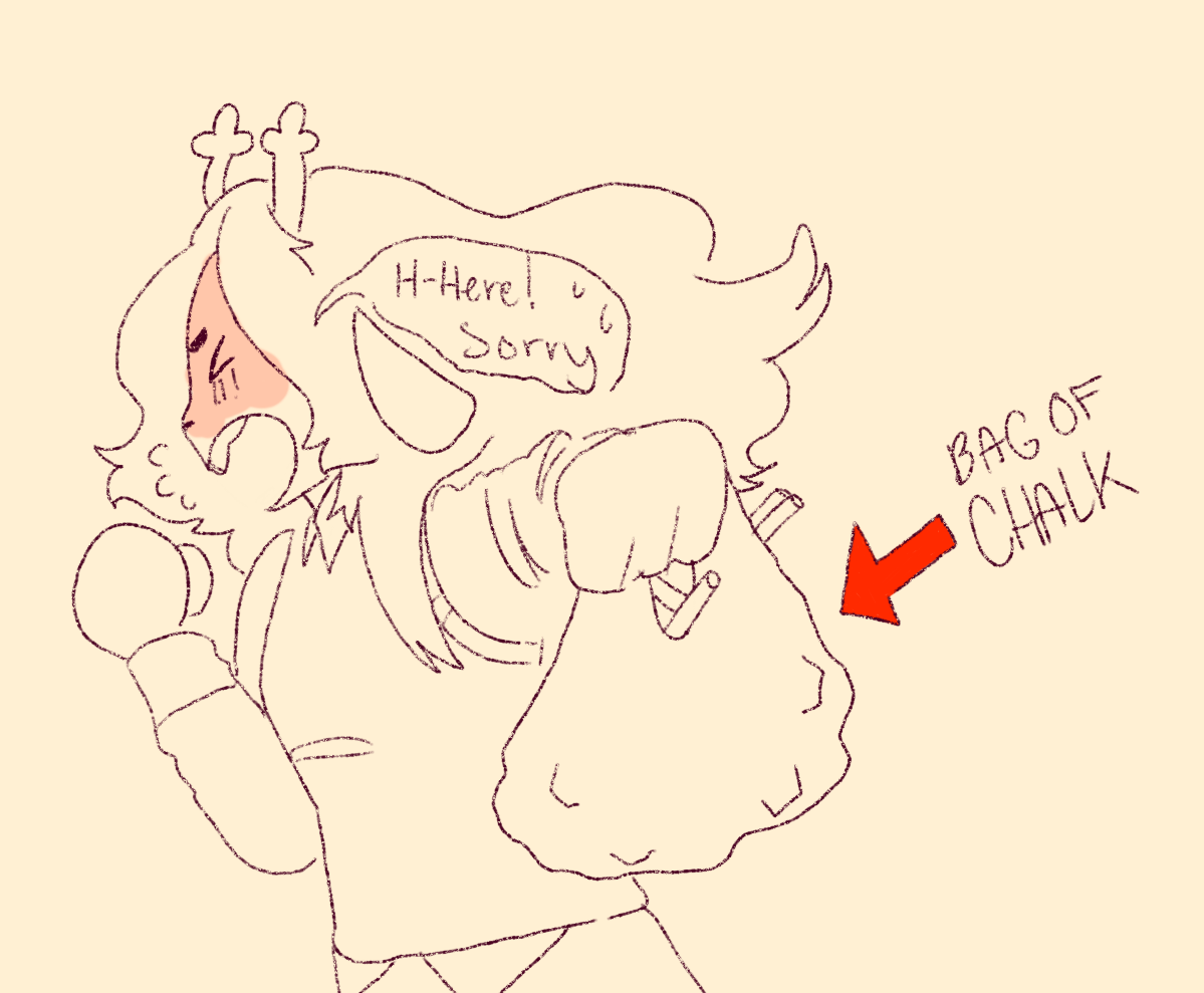 todokay:  Lesbian culture is giving chalk to the girl u love