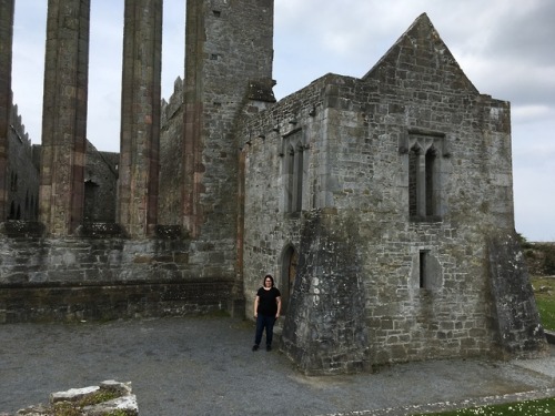 April at Ardfert Cathedral, Ireland