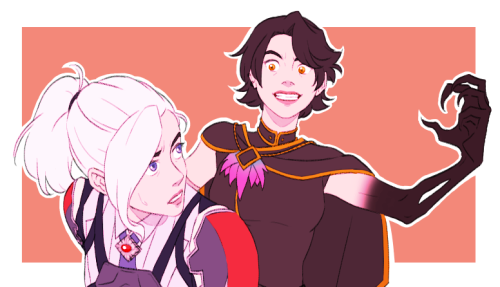 Some more Winter and Cinder for @tsundere-bellwether !Requests are closed right now but any donation