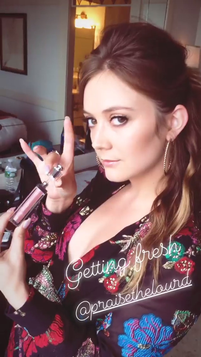 fybillielourd:   danielmartin: #bts Last night with Babygirl @praisethelourd Letting