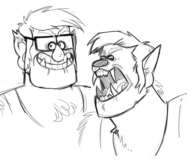 sum monster bro sketches