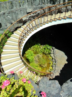 belas-imagens:  Spiral Staircase, Monumento Al Campesino, Lanzarote, Canary Islands - All Original Photography by http://vwcampervan-aldridge.tumblr.com 