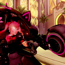 jessesbamf:d.va’s new black cat skin