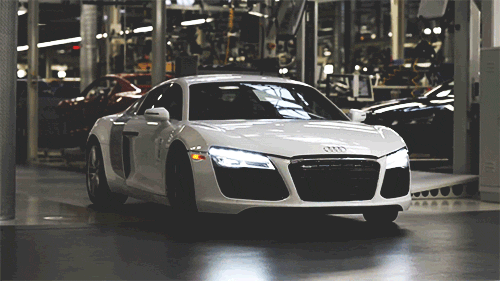 cargifs:  Audi R8 