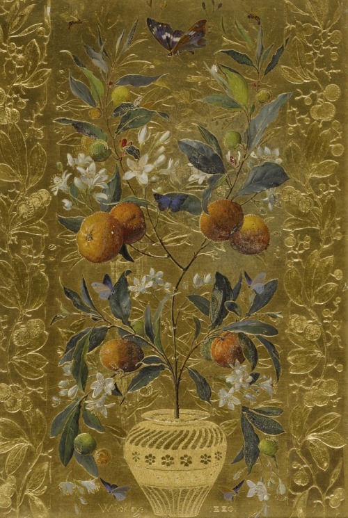 laclefdescoeurs:The Orange Tree, 1880, William Jabez Muckley