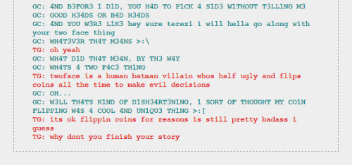 Dave and Terezi’s 15th convo.