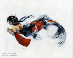 sbuzzard:  The Mermaid Manual: Koi One of