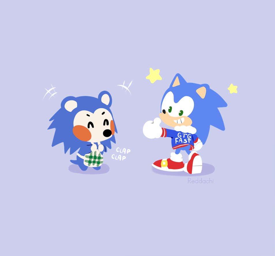 Reddachi — The two best blue hedgehogs 💙