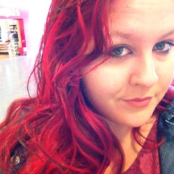 Crazy red hair! XD lol