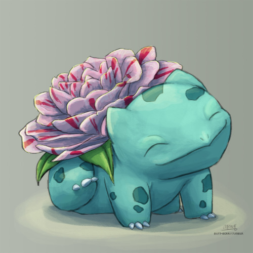 butt-berry:  Camellia Bulbasaur is always happy to see you 