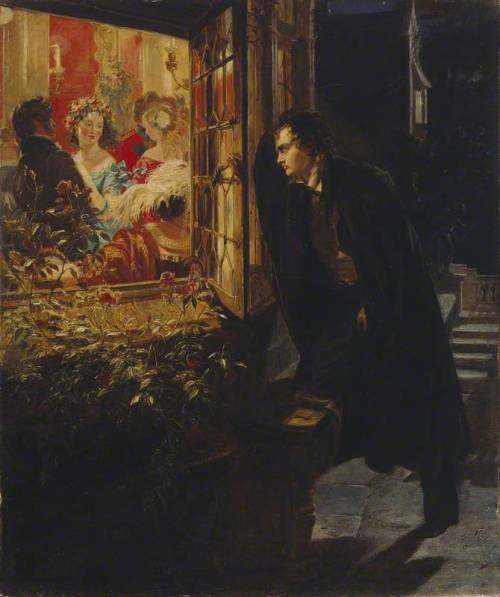 centuriespast: Byron’s Early Love, ‘A Dream of Annesley Hall’ Edward Matthew Ward 