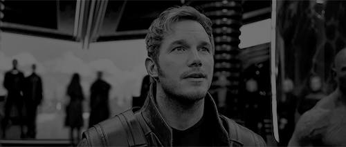 starlvrd:Chris Pratt as Star-Lord in the Guardians of the Galaxy Vol. 2 Big Game Spot.