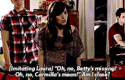 allloversbetray:CarmillaWeek | Day Two: Favorite Character(s)↳“I’m a popular girl. I get a lot of in