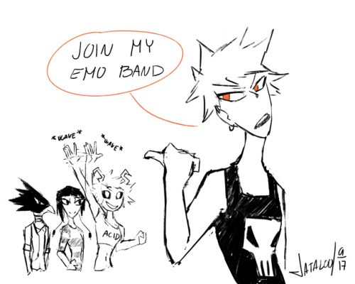 jataloo:  hi my names jataloo and this is my bakushima AU