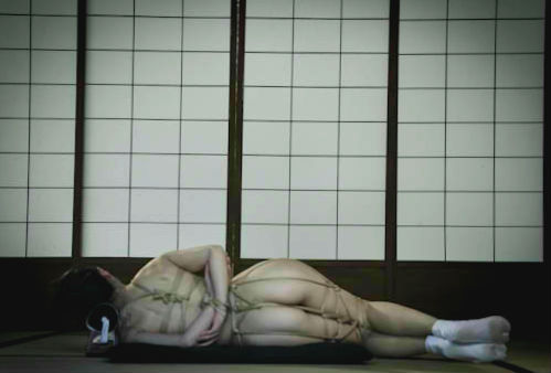 mitsufetish: Mitsu by Janusz Swiat, bondage by Andrea