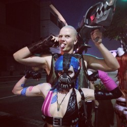 bbbambi:  Turn down for WUT! #animeexpo #bane