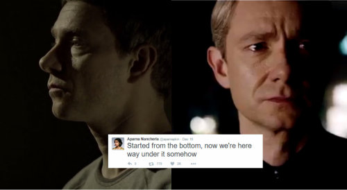 bbcajay:bbc sherlock + aparna nancherla tweets