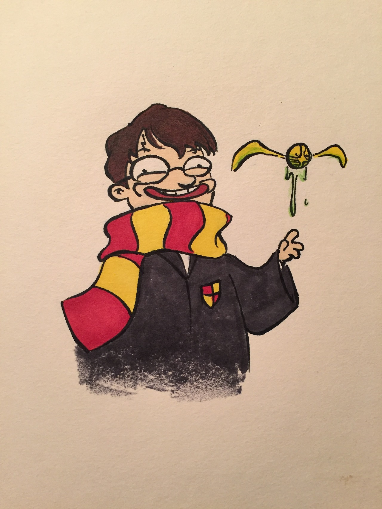 Happy birthday, Harry Potter: the boy who swallowed a snitch