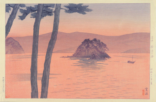 radstudies: Shiro Kasamatsu (Japanese, 1898-1992) - Sea of Shizuura, Numazu