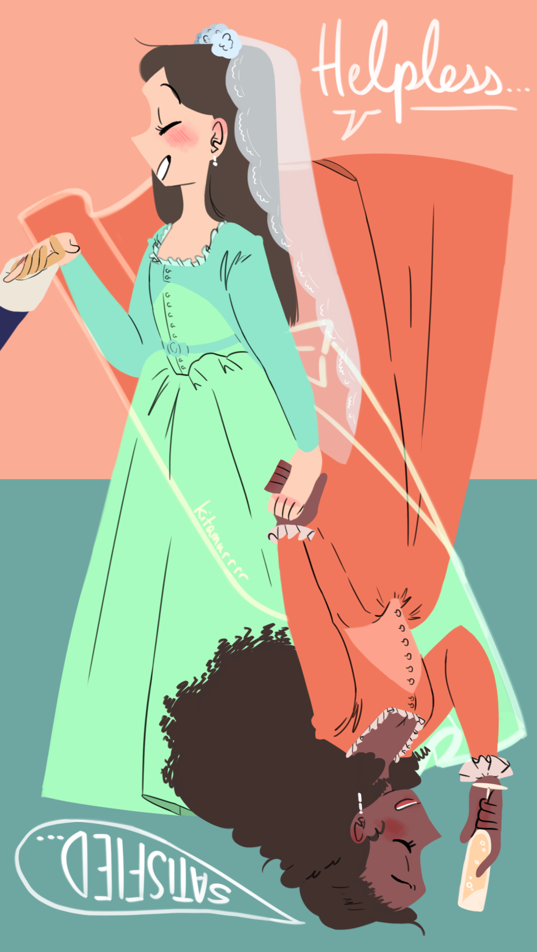 kitamurrrr: “Elizabeth Schuyler. It’s a pleasure to meet you“ // “I’ll