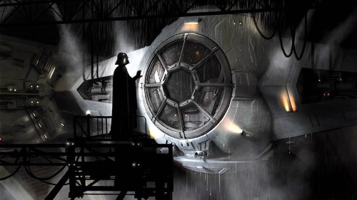 atomic-chronoscaph:Star Wars art by Benjamin Carré