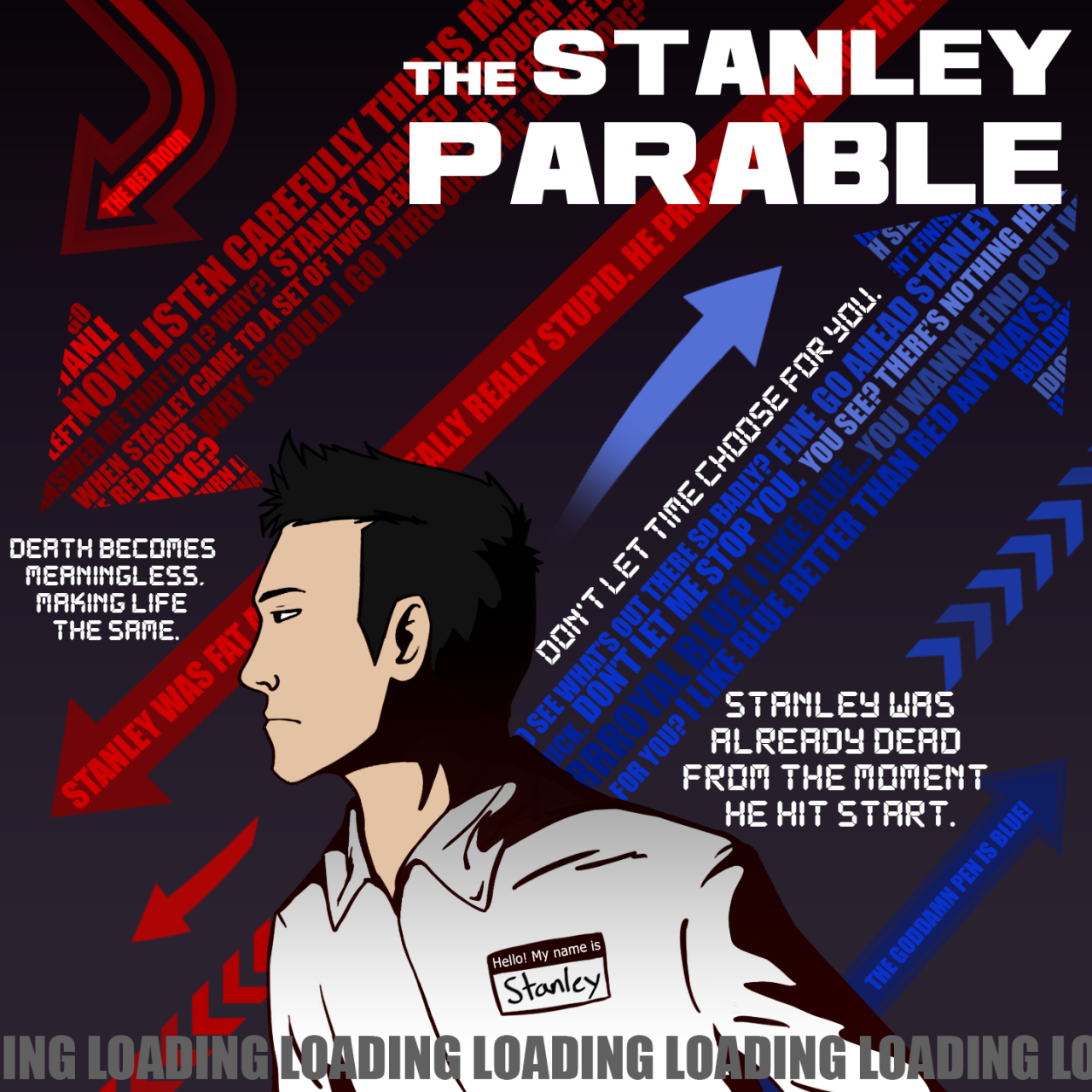 shorti-godoflies:  Markiplier in The Stanley Parable. I love that game and playthrough