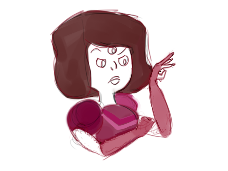 delvg:jen-iii:It is insanely hilarious to me to think of Garnet doing the ‘I’m