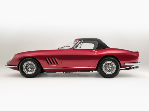 fabforgottennobility:1968 Ferrari 275 GTS/4 NART Spider by ScagliettiChassis no. 11057Engine no. 110