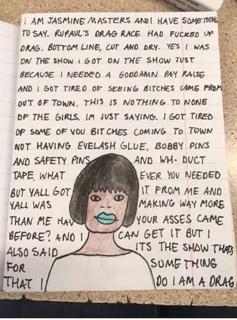 trixiesblondewig: trixiesblondewig:  A LITTLE GIRL DREW ALL THIS TO GIVE IT TO HER