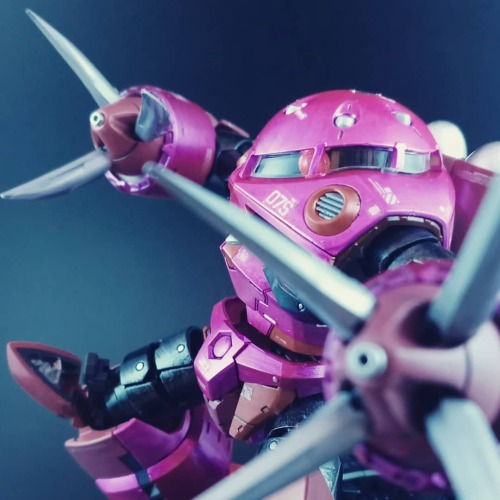 [3] RG Zgok. Uber fabulous ver. The Beast from the Depths......#zeon #zaku #sinanju #sazabi #gundam 