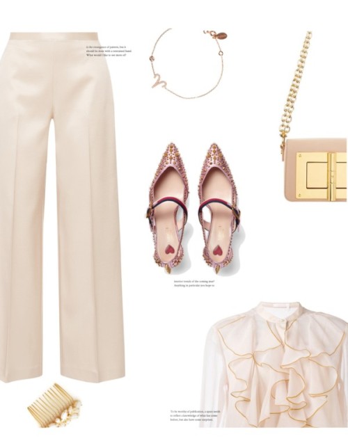 Aries By Anja-m Featuring High Waisted Pants Liked On Polyvore