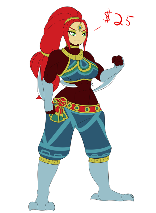 lunisnightwind: Found an old design of a Gerudo inspired Bisharp buried deep in my files. Haven&rsqu