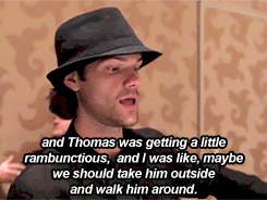 themegalosaurus:  Jared, Thomas and the mini Padafedora (video/tweet) 