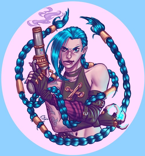 You’re Jinx!Arcane fanart. Ko-fi  ♥ 