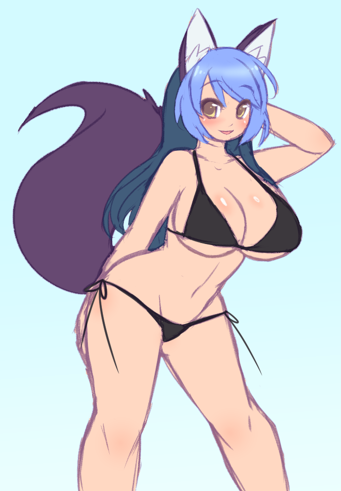 pastelletta:  Commish: Steeltyphoon by Pastelletta  Sketch commish from the bikini