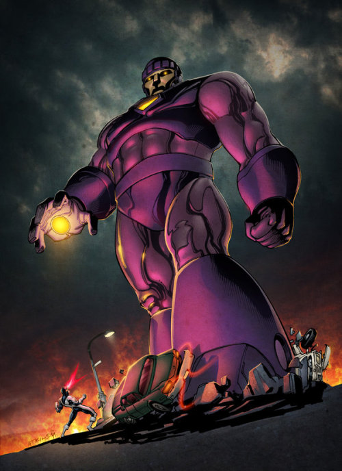 infinity-comics:  Marvel Illustrations by Robert Atkins Deviant Art - Twitter Colors by Simon Gough 