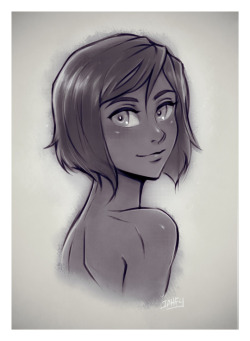 iahfy: korra portrait warmup <3