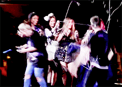 debnamlexa:  Neon Lights Tour Pranks 