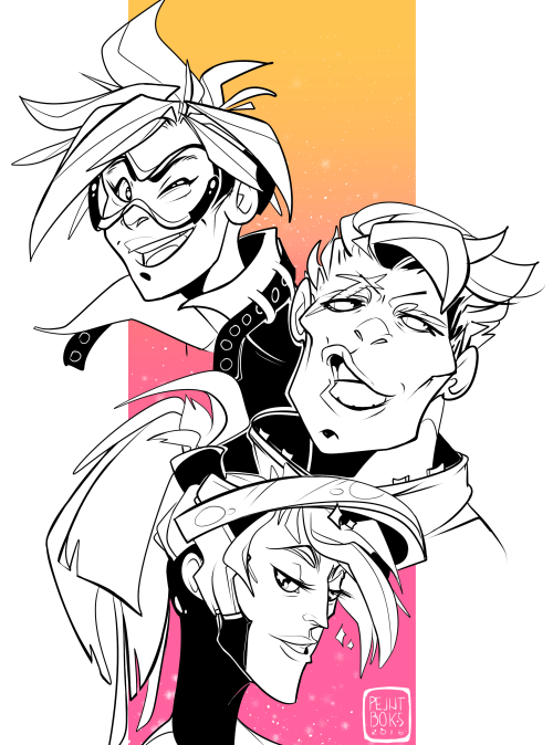 pejntboks:  I have too many overwatch wives I couldn’t draw just one ???  