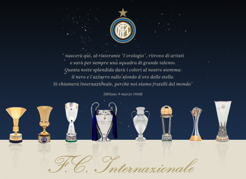 It will be called Internazionale, because we are brothers of the world.