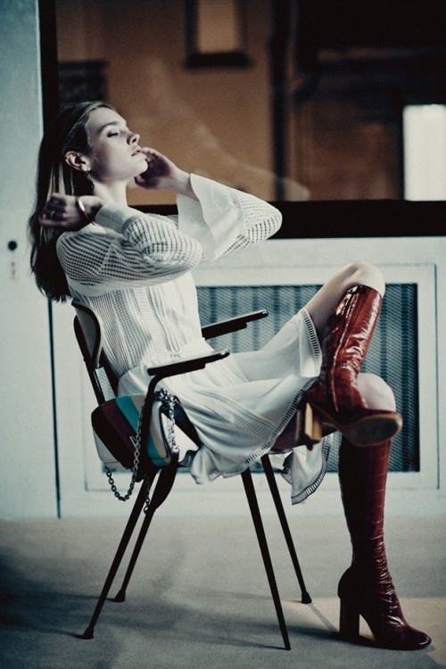 ausbluten:Natalia Vodianova by Paolo Roversi for Interview Magazine March 2015