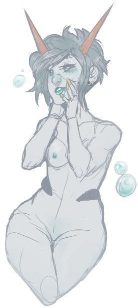 middlegroundmetanoia:   just a doodle for her nsfw blog 