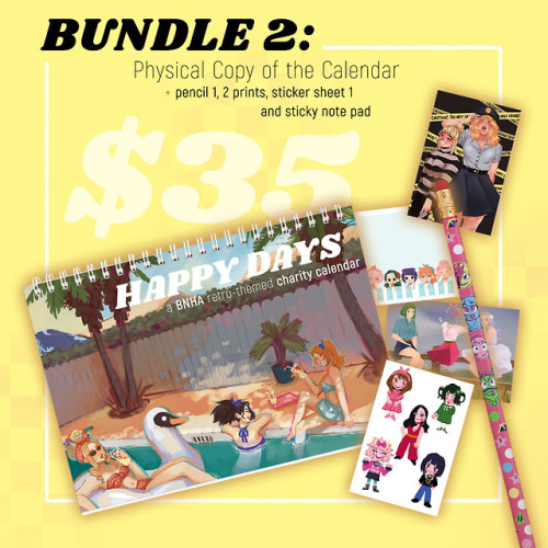 bnha-calendar: PRE-ORDERS FOR HAPPY DAYS ARE NOW OPEN! The long-awaited pre-order phase for Happy Da